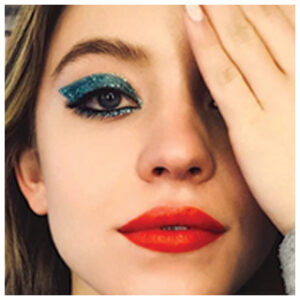 Cassie’s Blue Glam Eye Makeup Look