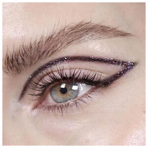 Glam Graphic Eyeliner Makeup
