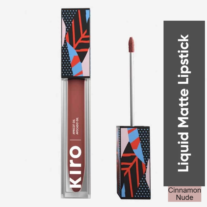 Kiro Non-stop Airy Matte Cinnamon Nude Liquid Lipstick