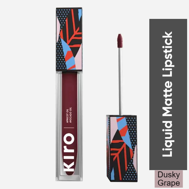 Kiro Non-stop Airy Matte Dusky Grape Liquid Lipstick