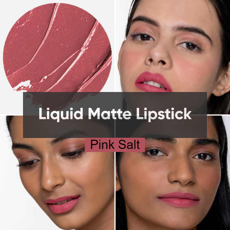 Kiro Non-stop Airy Matte Pink Salt Liquid Lipstick